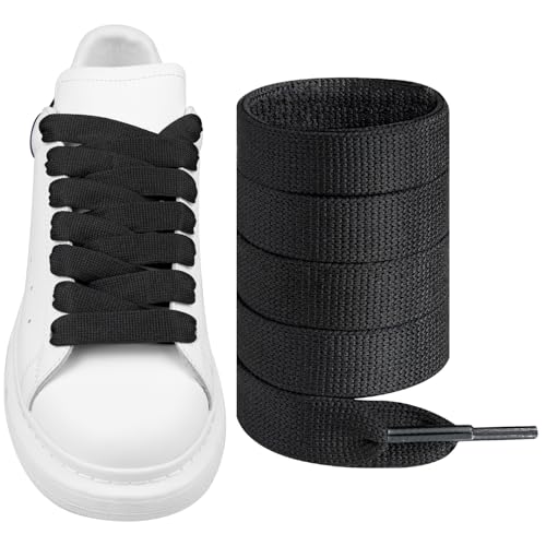 [Endoto] �t���b�g �V���[���[�X for Alexander McQueen for �A���L�T���_�[ �}�b�N�C�[�� �C�R ���R �C�Ђ� �X�j�[�J�[ ���Ђ� Shoe Laces Shoelaces(�F:�u���b�N,�T�C�Y:139.7CM)