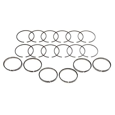 Hastings 667060 6-Cylinder Piston Ring Set
