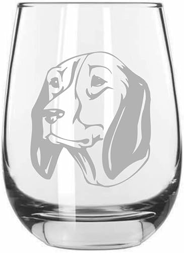 Miniatura 5 de Juguete ruso (Russkiy) - Vaso de vino grabado para perro de 15.25 onzas sin tallo