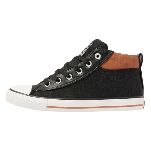 British Knights Herren Kaya PRO Sneaker, Black Cognac, 43 EU