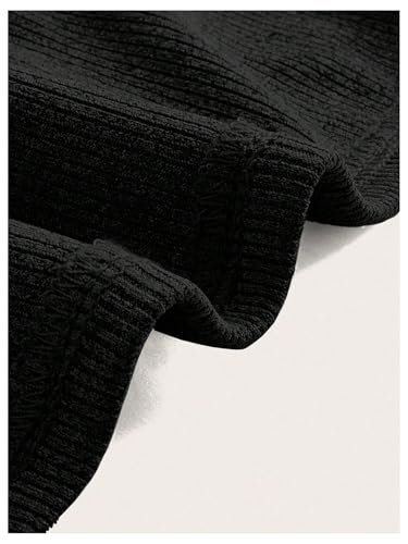 Verdusa Women's Cut Out Backless Square Neck Spaghetti Strap Ribbed Mini Bralette Cropped Cami Top4