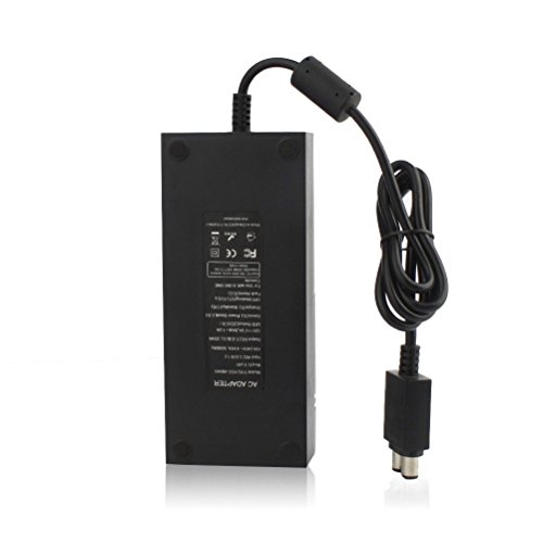 Yteam Fba_Yteam001 Xbox One Power Supply Cord, (Quite Version) Ac Adapter Power Supply Cord Great Charger Accessory Kit For Xbox One Auto Voltage,Black #TOP7
