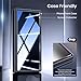 Hoerrye for Samsung Galaxy Z Fold 7 30° Privacy Screen Protector - [with Auto Align Frame Accessories] [2 Pack Inside Flexible TPU Film + 2 Pack Front Tempered Glass] No Creases,No Bubbles