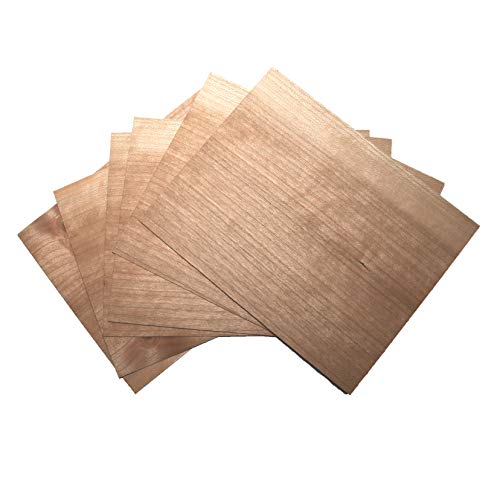 Unfinished Psa Cherry Veneer Pack | Thin Wood Sheets For Laser Cutter, Diy Wedding Decor, Painting Signs #TOP1