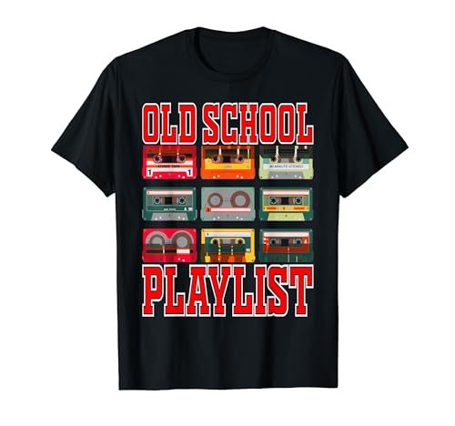 Lista de reproducción de Old School Camiseta
