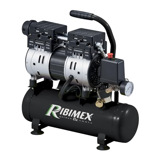 Ribimex - PRCOMP1/06SILR - Compressore silenzioso 1 CV, 6 L