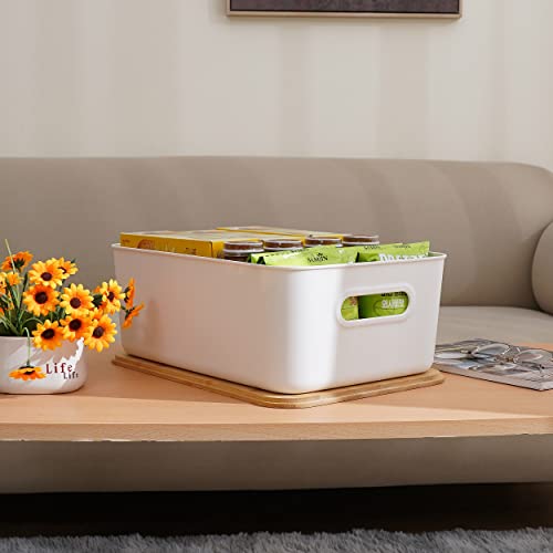 Bienvoun Confezione da 2 scatole portaoggetti con