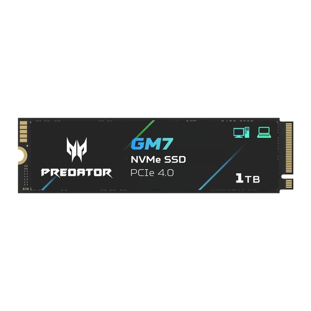 内蔵型SSD Acer Predator M.2 SSD 1TB GM7 Amazon.com: Acer Predator GM7 1TB SSD: M.2 2280 PCIe Gen 4 x4 NVMe