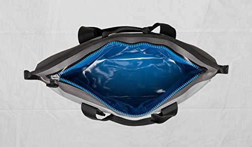 YETI Hopper Two 30 Portable Cooler, Fog Gray/Tahoe Blue - Thumbnail 5