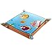 Xingruyun U-Boot-Fisch Aufbewahrungsbox Faltbar Schmucktablett Schmuckschale Schmuckdisplay Halskette Ring Organizer 16x16cm