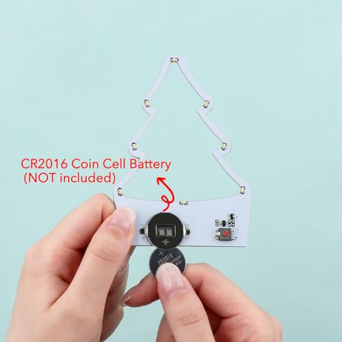 Briartw 4 Pcs Heart Easy Lights for Making Light-Up Cards Self-Adhesive Light-Up Units with Warm White LEDs to Add Lights to Handmade Cards or Scrapbook Pages for Anniversaries Valentine's Day by Briartw - Image 4