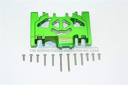 GPM For Traxxas TRX-4 Defender/TRX-4 Tactical Unit/TRX-6 Merc-Benz G63 Upgrade Parts Aluminum Lower Gear Cover - 1Pc Set Green