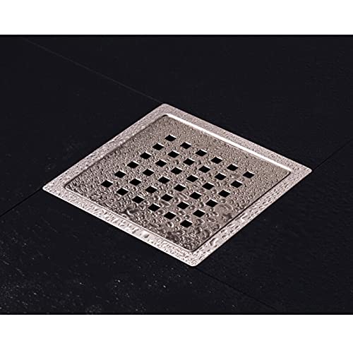 Viking SS 304 Drain Flat Square - 125mm (5") x 125mm (5") - Brushed - Stainless Steel 304 for Indoor or Outdoor (B09FXYFL21) Amazon Price History, Amazon Price Tracker