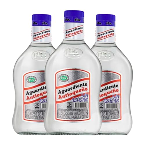 Orujo Aguardiente Antioqueño Sin Azúcar 70 cl (Caja de 3