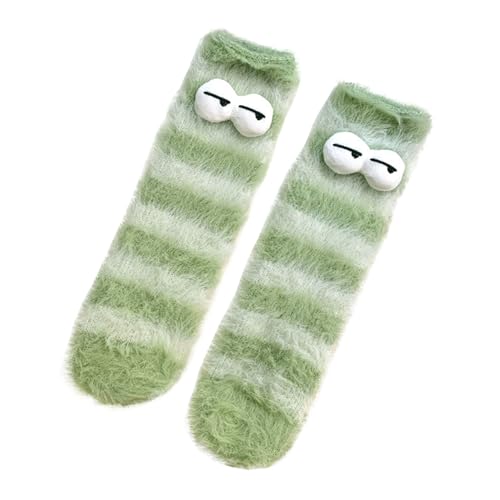 Image of TFTSR Crazy Funny Fuzzy Silly Socks for Kids Women,Girls Fluffy Slipper Novelty Fun Socks,Boy Men Cute Cozy Soft Animal Socks