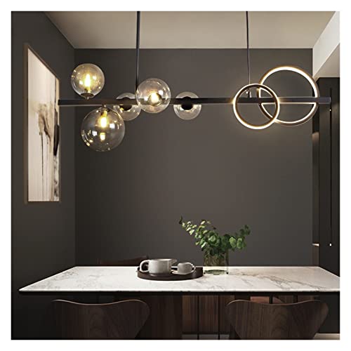 Lampes suspendues à bulles de verre pour illuminer vos repas en salle à manger