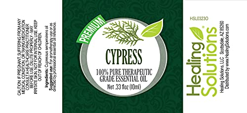 Aceite esencial Cypress 10ml Healing Solutions miniatura 2
