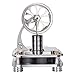 Produktbild Lommer Niedriger Temperatur Stirling Motor Bausatz, Metall Stirlingmotor mit bogenförmigem Halter, Physisches Experiment Geschenk für Technikbegeisterte und Kinder