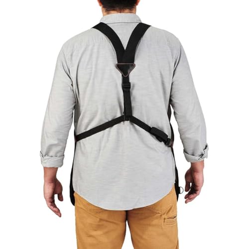 Delantal de trabajo multi-bolsillos de Oxford para carpinteros miniatura 3