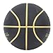 Black Basketball, Rubber Basketball Teenager Rubber Basketball Wear Large Particles Training Basketball Sweat Proof Outdoor Basketball for Basketball Training
