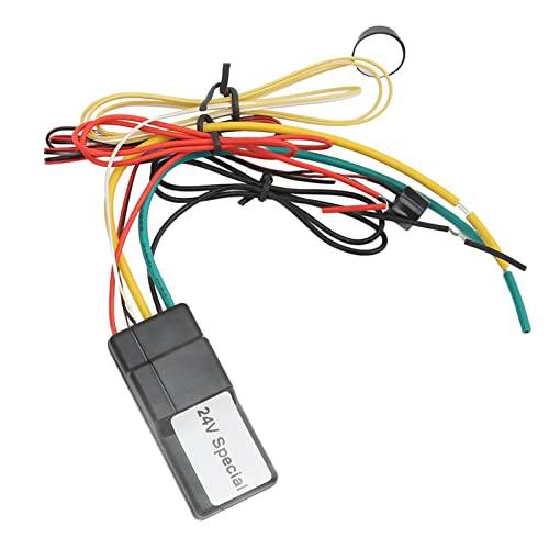 KIMISS High Sensitivity Anti Theft 2.4GHZ Wireless Immobilizer Sound Alarm Anti Hijacking Engine Lock for 24V Car Truck Bus RV Automotive/Interior Accessories/Anti-Theft/Alarm Systems