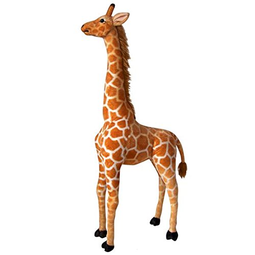 Adventure Planet Standing Stuffed Giraffe ~ 30.5" Tall Toy Giraffe ~Soft Cozy Plush ~ Movable Neck #TOP7
