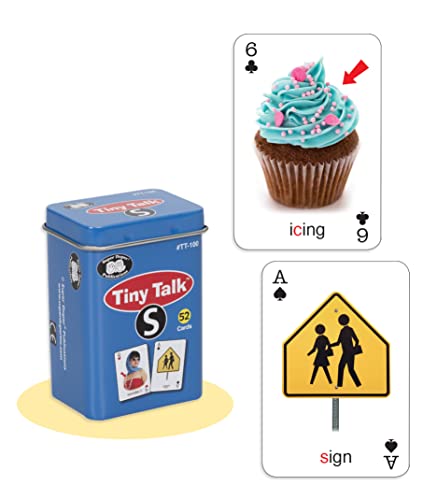 Super Duper Publications | Tiny Talk Articulation and Language Photo Flash Cards: Set 1 (10 Card Decks) | Educational Resource for Children