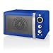 Swan Rangers - Microondas digital retro, azul, capacidad de 20 L, 800 W, SM22030RANN