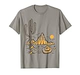 Camiseta gráfica vintage divertida perfecta para la calle, la playa, fiestas, citas, uso casual, trabajo, al aire libre, vacaciones, vida diaria, etc. Fácil de combinar con tus jeans ajustados o pantalones cortos favoritos, la camiseta de vaquera occidental es un regalo de cumpleaños, regalo de felicitación