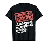 College Parent Apparel Sensitive Mom Dad Style