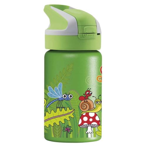Gourde isotherme inox 0.35 L bichitos incassable et ludique