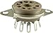 Belton Vacuum Tube Socket (VT9-ST-2) 9 Pin / Miniature, Micalex, Top Chassis Mount
