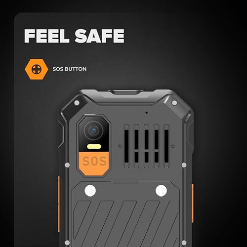 Telefono A Pulsante Hammer 6 Lte, Grande Batteria Da 2500Mah Fino A 7 Giorni In Standby, Torcia E Tasto Sos, Tecnologia Volte, Tasti Illuminati, Test Di Caduta IP68 Da 1,5 Metri, 2,4 Pollici - 6