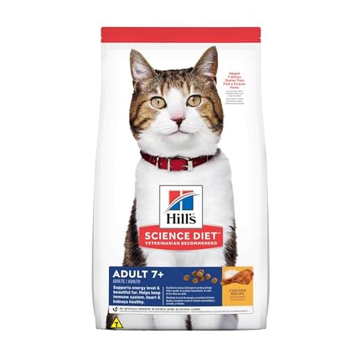 Ração Hill's Science Diet Adulto 7+ para Gatos Idosos Sabor Frango 3.17kg