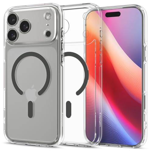 Spigen yn18N̋Zṕz iPhone 17 Pro Max P[X MagSafeΉ NA  Xgbvz[ ČRMILKi EgEnCubhE}OtBbg (NAEOt@Cg) ACS10036