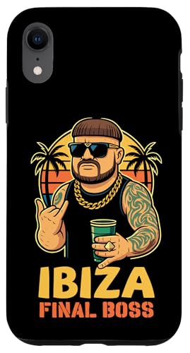 Ibiza Final Boss Disco Party Beach Summer Coque pour iPhone XR