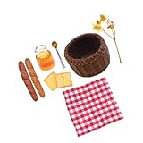 Petits paniers : fabriqués avec des matériaux de qualité, ces paniers à miniatures décoratifs vous offriront une . kit de maison miniature