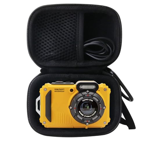 Estuche rígido de viaje compatible con KODAK PIXPRO WPZ2 miniatura 1