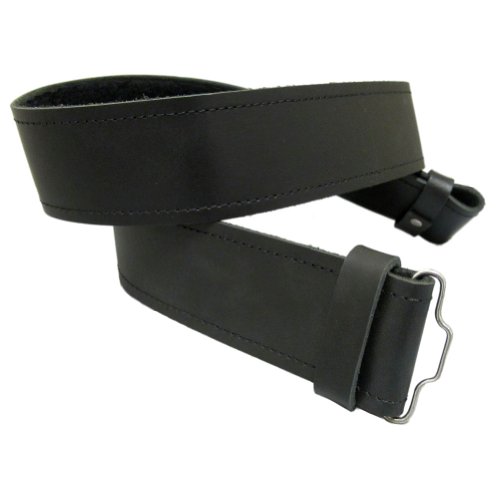 Tartanista - Ceinture de kilt en cuir lisse - sans boucle - homme - style écossais Cover
