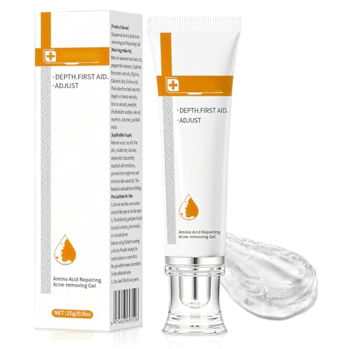 60g Crema Anti-Acne,Grasse e con Tendenza Acneica,Anti Brufolo Gel,Crema Acne,Adatto