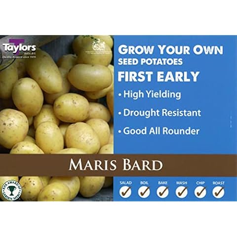 Taylors 2kg Maris Bard First Early Seed Potatoes Cover