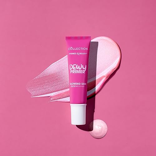 Collection Cosmetics Primed and Ready Illuminating Primer, Dewy Finish For Dry Skin, 25ml, Pearl (Packaging may vary) - Image 4