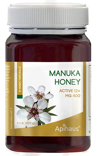 Apihaus Miel Manuka MGO 400 Active 12+ 1.1 lb miniatura 2