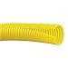 Panduit CLT75F-C4 Polyethylene Corrugated Loom Tubing with Slit, Yellow (100-Foot)