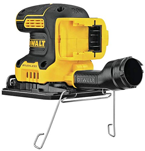 DEWALT 20V MAX XR Palm Sander, Sheet, Variable Speed, 1/4-Inch, Tool Only (DCW200B)