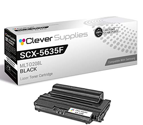 CS Compatible Toner Cartridge Replacement for Samsung SCX-5635FN MLT-D208L Black SCX-5635FN, SCX-5835FN