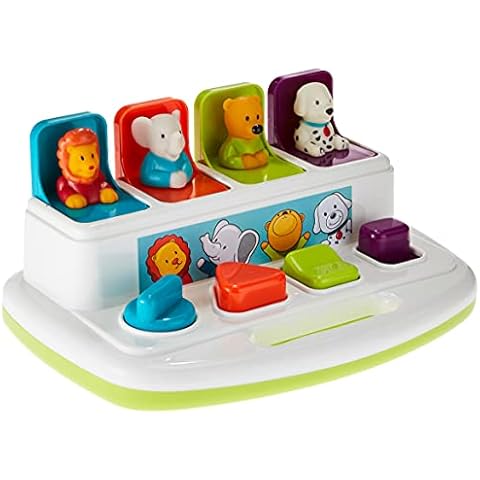 Battat - Pop-up Pals - Color Sorting Animal Push and Pop Up Toy for Kids 18 Months +, BT2613Z Cover