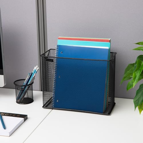 Mind Reader FILEBASK-BLK Vertical File Storage, Desktop Organizer thumb #6