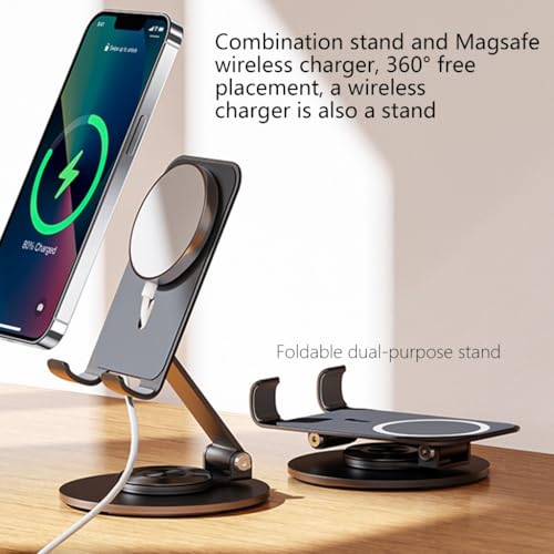 Support de bureau pour telephone portable avec pivotement complet 360 - 3