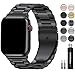 EPULY Compatible with Apple Watch Band 42mm 44mm 38mm 40mm, Business Stainless Steel Metal Wristband for iWatch Series 5/4/3/2/1